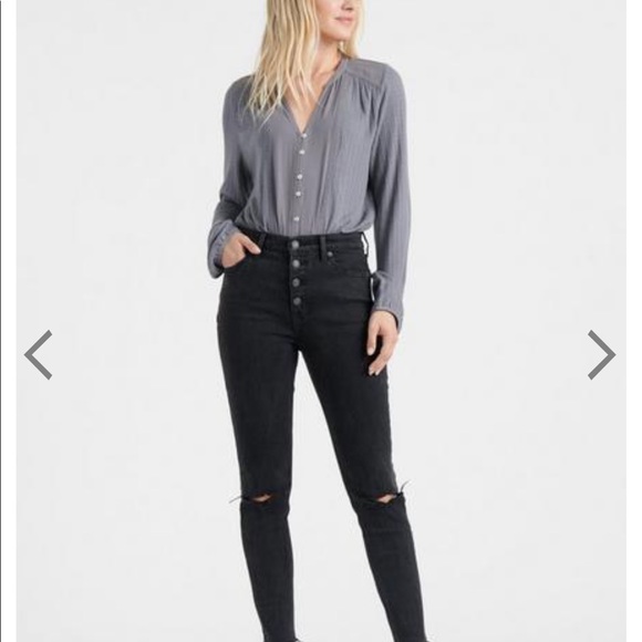 Lucky Brand high waisted jeans - Picture 2 of 6